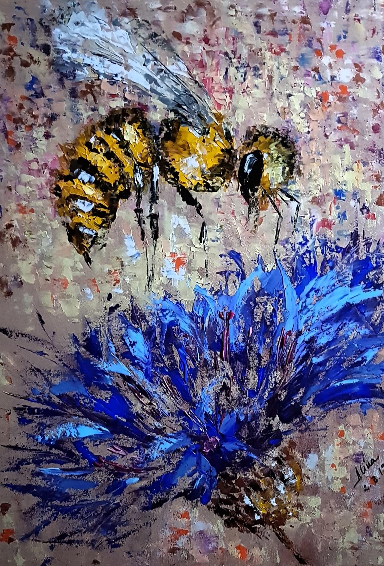 ArteDiAlina.com painting: Giver and taker